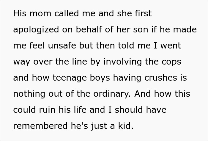 “Am I The Jerk For Calling Cops On A Teenager Who Tracked Down My House And Demanded I Let Him in?” “Am I The Jerk For Calling Cops On A Teenager Who Tracked Down My House And Demanded I Let Him in?”