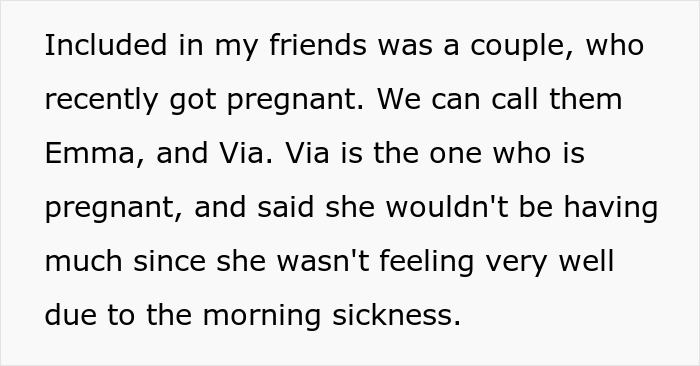 Man Called Selfish And Heartless For Not Sharing Half Of His Food With A Pregnant Woman Man Called Selfish And Heartless For Not Sharing Half Of His Food With A Pregnant Woman