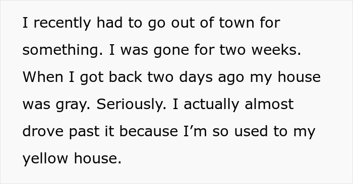 “Called The Police On Me”: Woman Shocked After Neighbors Paint Her House While She’s Away “Called The Police On Me”: Woman Shocked After Neighbors Paint Her House While She’s Away