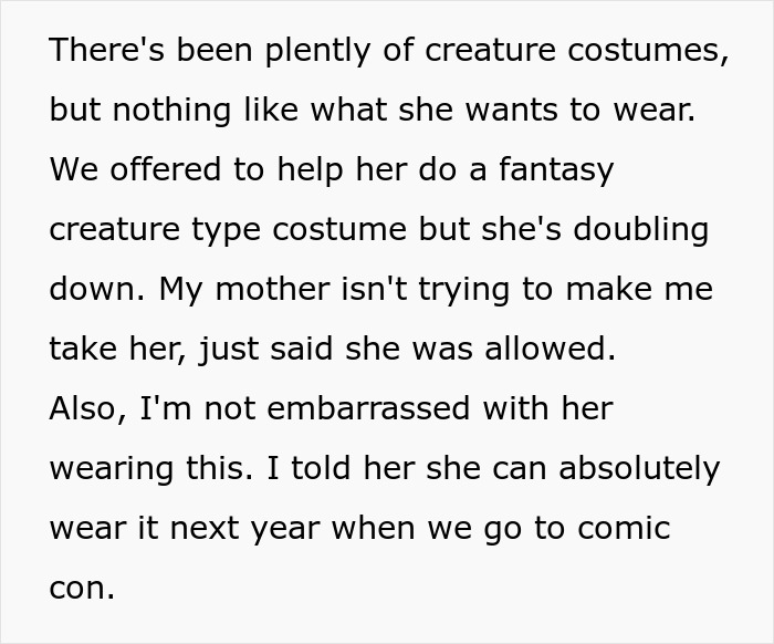 25YO Refuses To Take 12YO Sister To Renaissance Fair Because She Insists On Wearing Furry Outfit 25YO Refuses To Take 12YO Sister To Renaissance Fair Because She Insists On Wearing Furry Outfit
