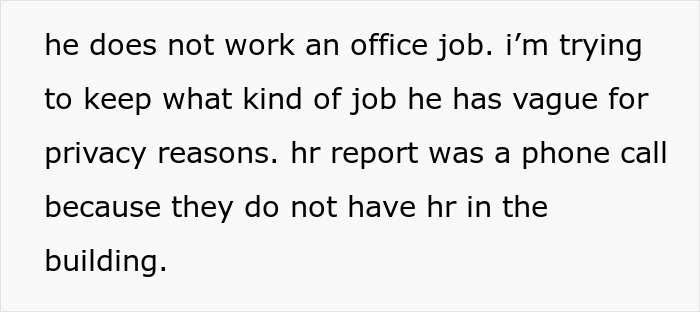 Lady Reports Guy To HR After Accusing Him Of Being Groomed Despite Only 5-Month Age Gap With Spouse Lady Reports Guy To HR After Accusing Him Of Being Groomed Despite Only 5-Month Age Gap With Spouse