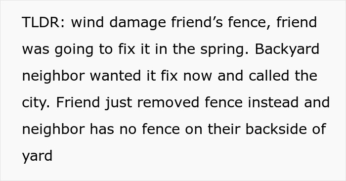 Neighbor Tries To Make Man Fix His Fence So They Could Use The Pool, He Removes It As Retaliation Neighbor Tries To Make Man Fix His Fence So They Could Use The Pool, He Removes It As Retaliation