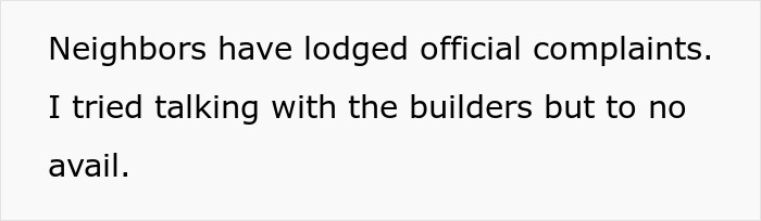 “Are They Stupid Or What”: Person Takes Perfect Revenge On Construction Workers Who Didn’t Respect Silent Hours “Are They Stupid Or What”: Person Takes Perfect Revenge On Construction Workers Who Didn’t Respect Silent Hours