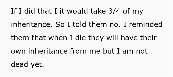 Children Ask Dad To Fund College Debts With Their Grandma's Fortune, Face A Flat-Out No From Him Children Ask Dad To Fund College Debts With Their Grandma's Fortune, Face A Flat-Out No From Him