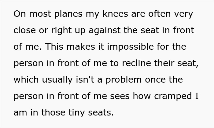 "I Wasn't Talking To You": Entitled Passenger Demands Reclining Seat, Gets Owned By The Copilot "I Wasn't Talking To You": Entitled Passenger Demands Reclining Seat, Gets Owned By The Copilot