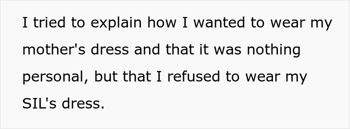Man Defends Sister After Fiancée Refuses To Wear Her Wedding Dress, Ends Up Single Man Defends Sister After Fiancée Refuses To Wear Her Wedding Dress, Ends Up Single