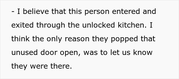 Spouses Feel Real Fear After Realizing Someone Keeps Entering Their Home And Not Even Hiding It Spouses Feel Real Fear After Realizing Someone Keeps Entering Their Home And Not Even Hiding It