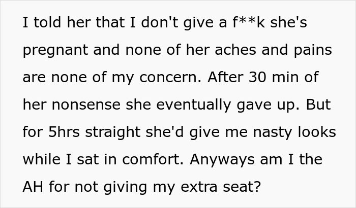“None Of Her Pains Are My Concern”: Woman Sparks 5-Hour Mid-Flight Drama By Refusing To Help A Pregnant Woman “None Of Her Pains Are My Concern”: Woman Sparks 5-Hour Mid-Flight Drama By Refusing To Help A Pregnant Woman