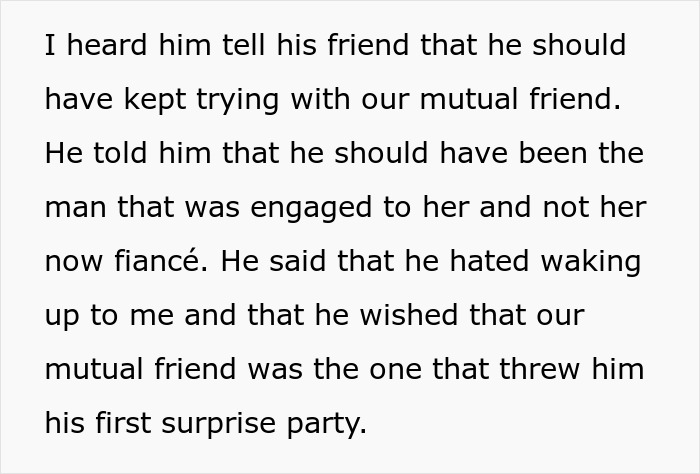 Woman Overhears Boyfriend Of 8 Years Saying She ‘Disgusts’ Him On His Birthday, Shatters Her Heart Woman Overhears Boyfriend Of 8 Years Saying She ‘Disgusts’ Him On His Birthday, Shatters Her Heart