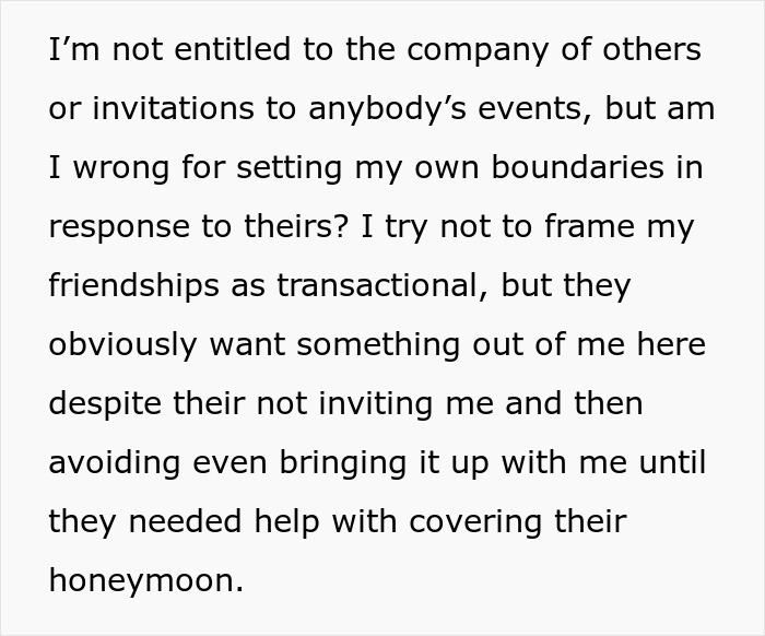 Couple Count On Friend’s Help After Not Inviting Him To The Wedding, Get A Reality Check Couple Count On Friend’s Help After Not Inviting Him To The Wedding, Get A Reality Check