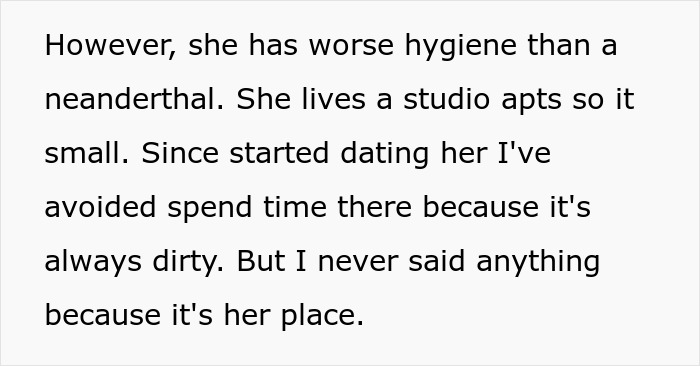 Guy Tries To Be Patient With "Gross" GF, Can't Handle It Anymore Guy Tries To Be Patient With "Gross" GF, Can't Handle It Anymore