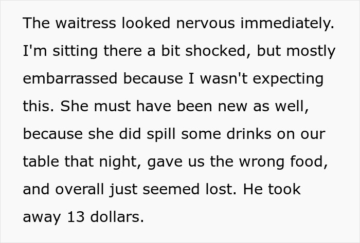 Man Plays Cruel Game With Waiter’s Tip “To Ensure Good Service,” His Date Refuses To Play Along Man Plays Cruel Game With Waiter’s Tip “To Ensure Good Service,” His Date Refuses To Play Along
