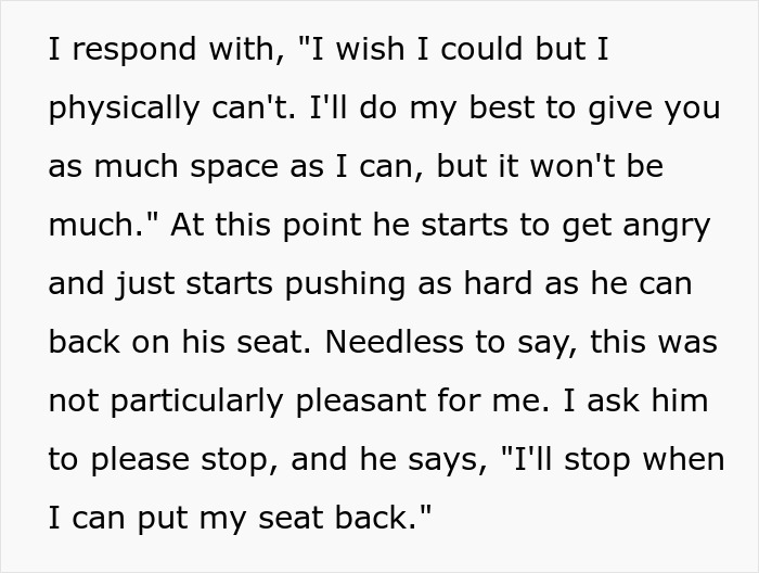 "I Wasn't Talking To You": Entitled Passenger Demands Reclining Seat, Gets Owned By The Copilot "I Wasn't Talking To You": Entitled Passenger Demands Reclining Seat, Gets Owned By The Copilot