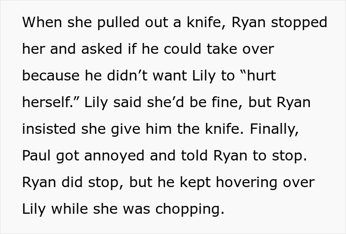 Guy Removed From Dinner Party For Babying And "Helping" Blind Woman Far Too Much Guy Removed From Dinner Party For Babying And "Helping" Blind Woman Far Too Much