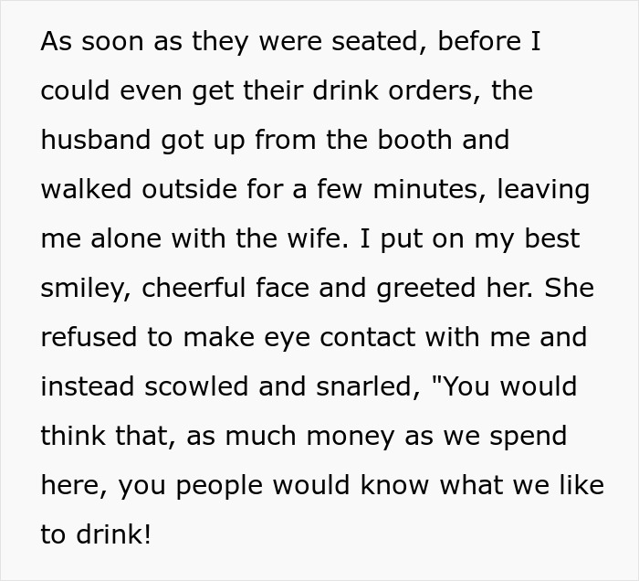 "Best Day Of My Life": Husband Shocked To See Wife's True Face After Restaurant Server's Revenge "Best Day Of My Life": Husband Shocked To See Wife's True Face After Restaurant Server's Revenge