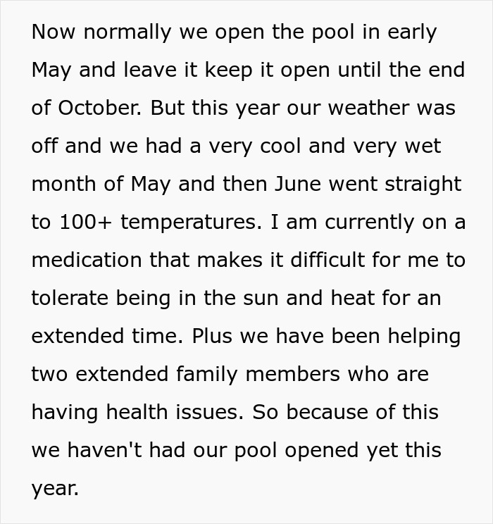 Woman Stayed Home For 4th Of July, Found Out Neighbors Would Use Her Pool While She Was Away Woman Stayed Home For 4th Of July, Found Out Neighbors Would Use Her Pool While She Was Away