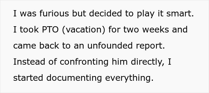 Man Gets In Trouble Because Of Coworker’s Rumors, Gets Revenge By Collecting Real Facts About Him Man Gets In Trouble Because Of Coworker’s Rumors, Gets Revenge By Collecting Real Facts About Him