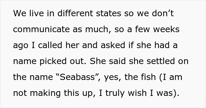 “I Thought She Was Joking”: Woman Begs Sister To Rethink The Name She Chose For Her Son “I Thought She Was Joking”: Woman Begs Sister To Rethink The Name She Chose For Her Son