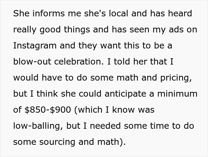 Client Drops “Take It Or Leave It” On Baker After Offering $50 For A Wedding Cake, They Leave Client Drops “Take It Or Leave It” On Baker After Offering $50 For A Wedding Cake, They Leave