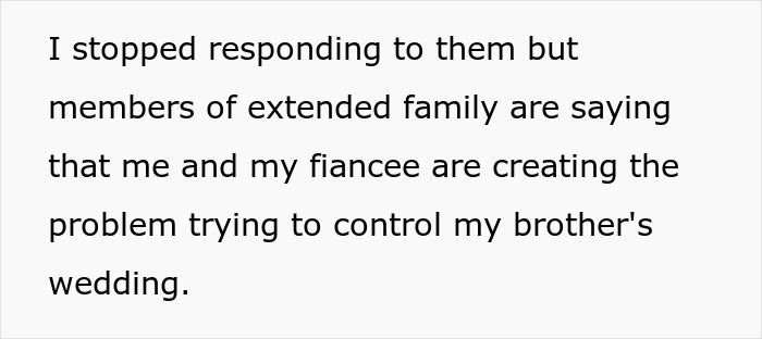Guy Decides To Skip Only Brother’s Wedding As His Fiancée’s Kid Is Not Invited, Upsets Family Guy Decides To Skip Only Brother’s Wedding As His Fiancée’s Kid Is Not Invited, Upsets Family