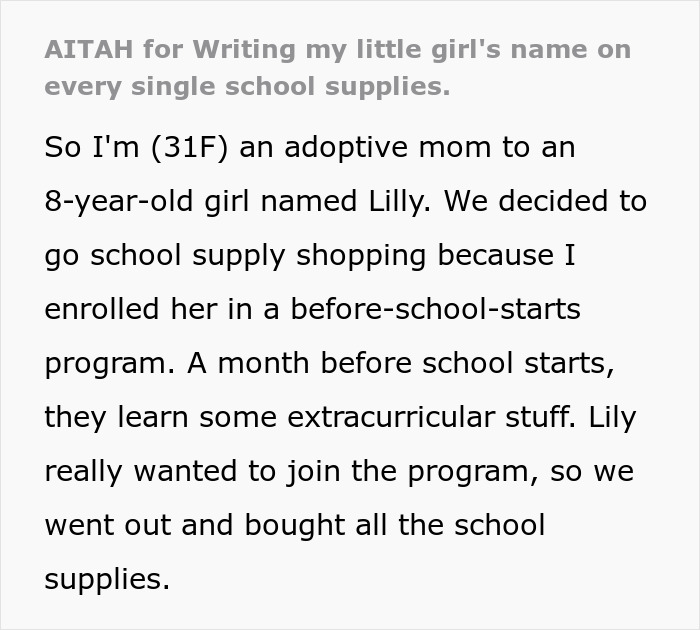 “I Basically Wrote Her Name On Everything To Prevent Theft”: Daughter Shamed, Mom Calls Teacher “I Basically Wrote Her Name On Everything To Prevent Theft”: Daughter Shamed, Mom Calls Teacher