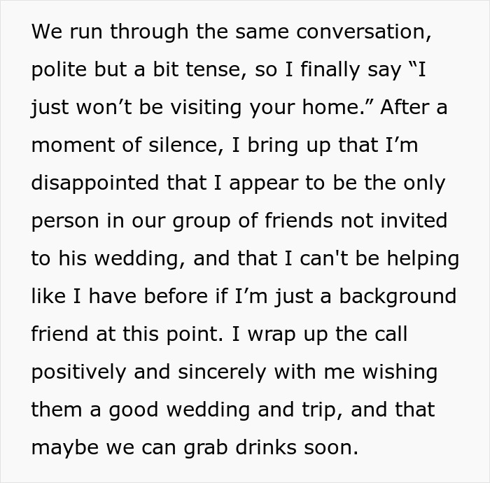 Couple Count On Friend’s Help After Not Inviting Him To The Wedding, Get A Reality Check Couple Count On Friend’s Help After Not Inviting Him To The Wedding, Get A Reality Check