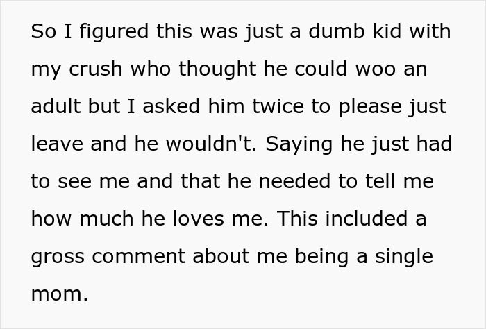 “Am I The Jerk For Calling Cops On A Teenager Who Tracked Down My House And Demanded I Let Him in?” “Am I The Jerk For Calling Cops On A Teenager Who Tracked Down My House And Demanded I Let Him in?”