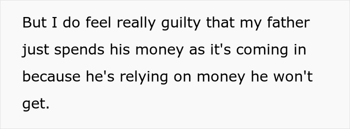 Guy Expects To Get Parents' Fortune, His Child Is In Two Minds To Tell Him He Won't Get Anything Guy Expects To Get Parents' Fortune, His Child Is In Two Minds To Tell Him He Won't Get Anything