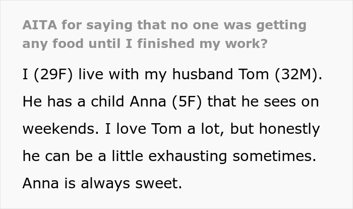Woman Expected To Drop Work And Make Sandwiches For Husband And Stepkid, Loses It And Bashes Him Woman Expected To Drop Work And Make Sandwiches For Husband And Stepkid, Loses It And Bashes Him