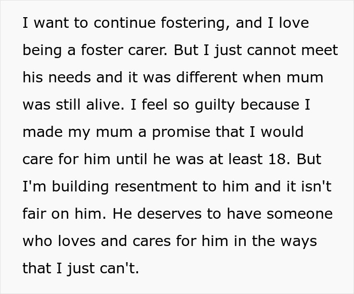 30YO Simply Can't Take Care Of Disabled Foster Brother Of 7 Years, Ready To Send Him Away 30YO Simply Can't Take Care Of Disabled Foster Brother Of 7 Years, Ready To Send Him Away