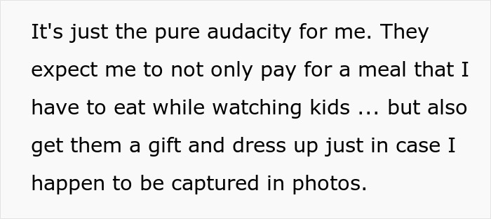 Wedding Guest Expected To Be A Free Babysitter, Uncovers The Real Reason They Wanted To Hide Her Wedding Guest Expected To Be A Free Babysitter, Uncovers The Real Reason They Wanted To Hide Her