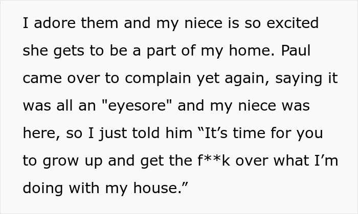Homeowner Is Sick Of Neighbor's Complaints About Their Bright Color House, Tells Him To Get A Life Homeowner Is Sick Of Neighbor's Complaints About Their Bright Color House, Tells Him To Get A Life