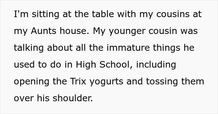18 Years After Anonymous Yogurt Pelting, Woman Finds Out Who It Was And Gets Sweet Revenge 18 Years After Anonymous Yogurt Pelting, Woman Finds Out Who It Was And Gets Sweet Revenge