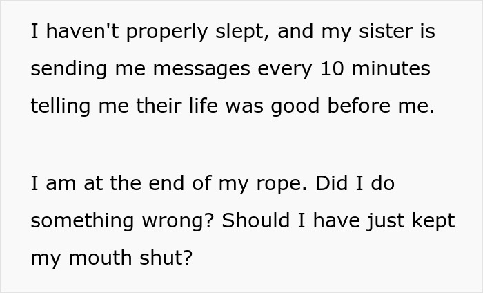 Woman Can’t Believe How Bad Of A Mother Her Sister Is, Gives Her A Harsh Reality Check Woman Can’t Believe How Bad Of A Mother Her Sister Is, Gives Her A Harsh Reality Check