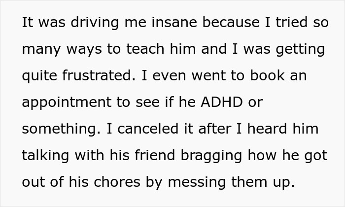 Woman Uses Weaponized Incompetence To Give Her Son A Taste Of His Own Medicine Woman Uses Weaponized Incompetence To Give Her Son A Taste Of His Own Medicine