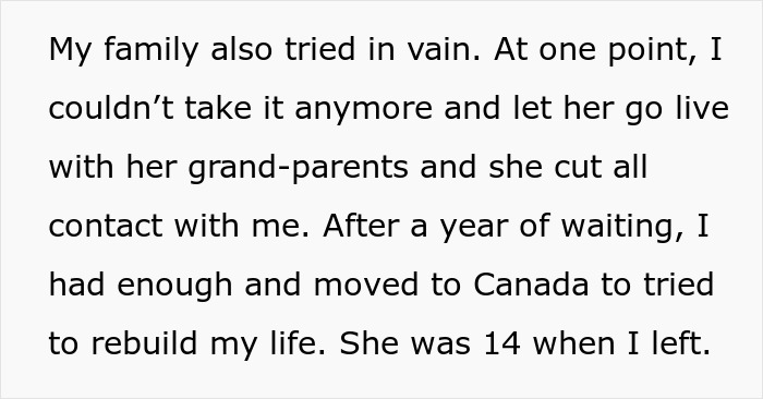 Estranged Woman Finally Sees The Truth And Wants Dad Back In Her Life, He Doesn't Want To Reconnect Estranged Woman Finally Sees The Truth And Wants Dad Back In Her Life, He Doesn't Want To Reconnect
