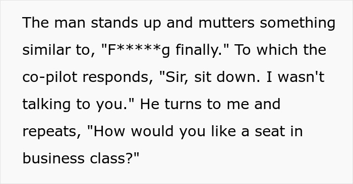 "I Wasn't Talking To You": Entitled Passenger Demands Reclining Seat, Gets Owned By The Copilot "I Wasn't Talking To You": Entitled Passenger Demands Reclining Seat, Gets Owned By The Copilot