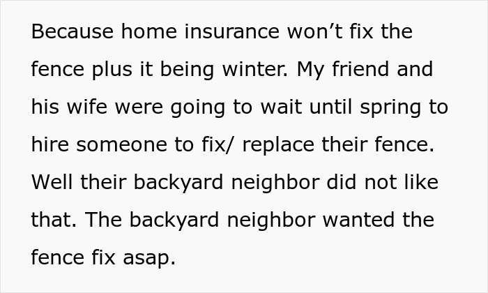 Neighbor Tries To Make Man Fix His Fence So They Could Use The Pool, He Removes It As Retaliation Neighbor Tries To Make Man Fix His Fence So They Could Use The Pool, He Removes It As Retaliation
