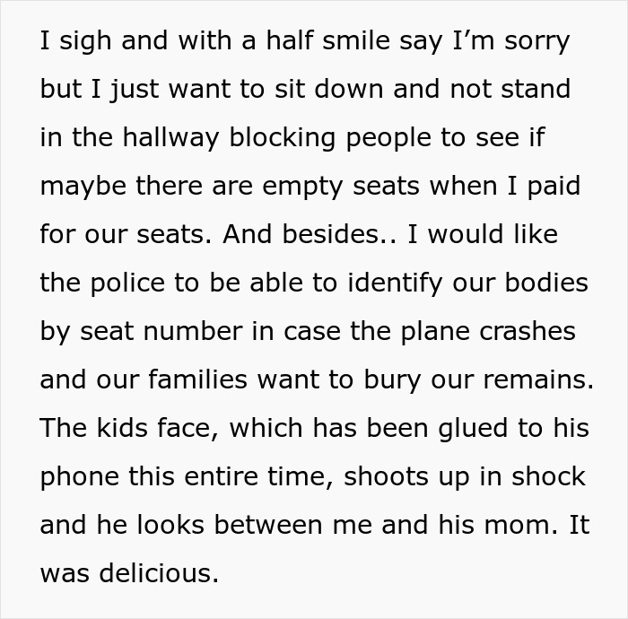 “Plane Seat Bandit Finally Happened To Me”: Woman Hilariously Deals With Entitled Seat Thief “Plane Seat Bandit Finally Happened To Me”: Woman Hilariously Deals With Entitled Seat Thief