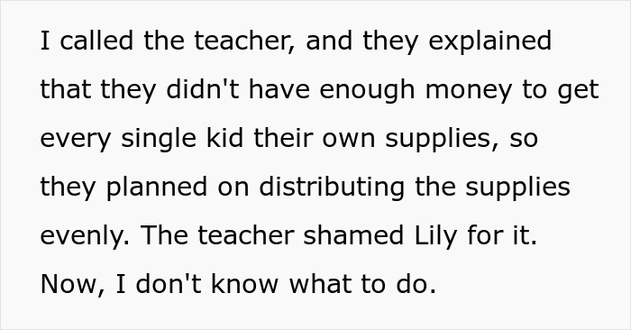 “I Basically Wrote Her Name On Everything To Prevent Theft”: Daughter Shamed, Mom Calls Teacher “I Basically Wrote Her Name On Everything To Prevent Theft”: Daughter Shamed, Mom Calls Teacher