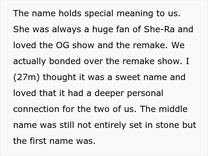 Man Sparks Family Feud By Rejecting SIL's Timeless Baby Name Idea For His Own Daughter Man Sparks Family Feud By Rejecting SIL's Timeless Baby Name Idea For His Own Daughter