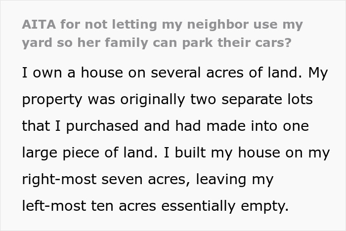 Family Plans Fall Apart Over Neighbor’s Stubbornness, They Don’t See Any Issue Family Plans Fall Apart Over Neighbor’s Stubbornness, They Don’t See Any Issue