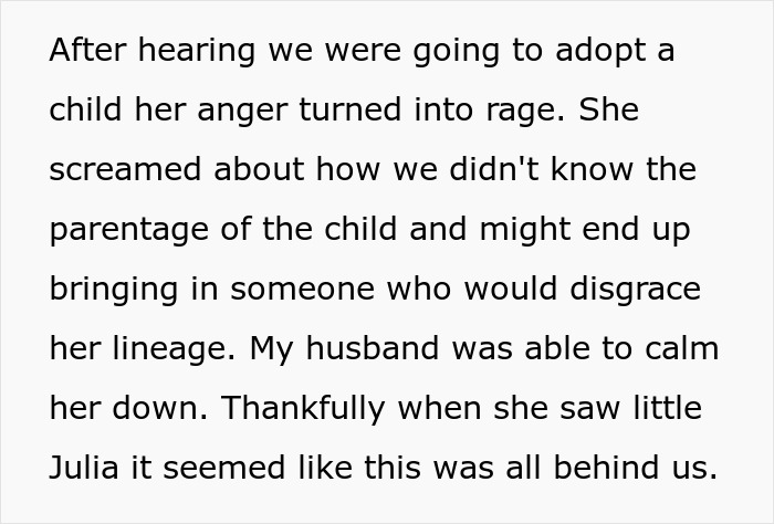 Mom Is Appalled To Learn MIL Filled 8YO Son's Head With Hate Towards Adopted 5YO Sister Mom Is Appalled To Learn MIL Filled 8YO Son's Head With Hate Towards Adopted 5YO Sister