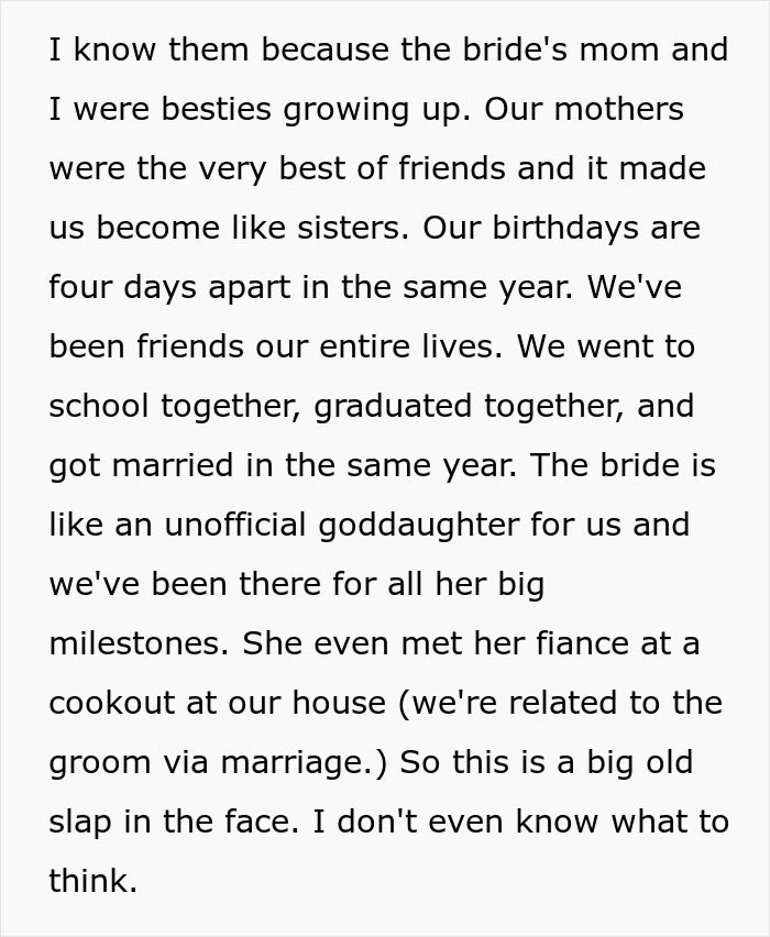 Wedding Guest Expected To Be A Free Babysitter, Uncovers The Real Reason They Wanted To Hide Her Wedding Guest Expected To Be A Free Babysitter, Uncovers The Real Reason They Wanted To Hide Her