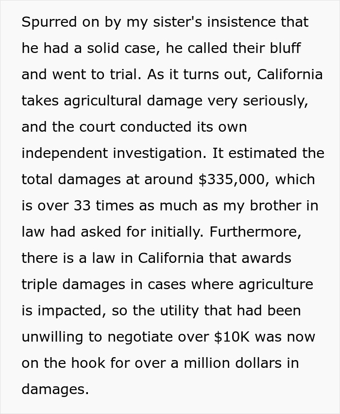 Company Dares Farmer To Take Them To Court Over The Damages They Caused, Regrets It Deeply Company Dares Farmer To Take Them To Court Over The Damages They Caused, Regrets It Deeply