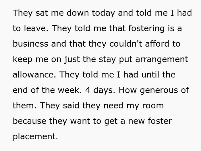 Teen Is Heartbroken After Foster Family Of 11 Years Leave Him Homeless Once He Turned 18 Teen Is Heartbroken After Foster Family Of 11 Years Leave Him Homeless Once He Turned 18