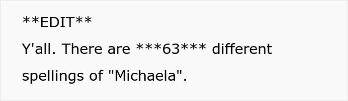 “Kunthea”: Woman Documents The Most Unfortunate Baby Names That Utah Parents Have Chosen “Kunthea”: Woman Documents The Most Unfortunate Baby Names That Utah Parents Have Chosen