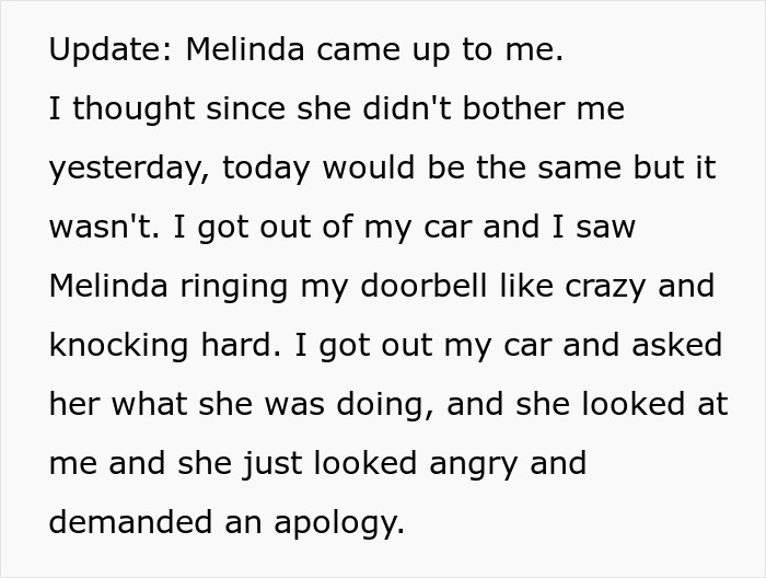 “She’s Crazy”: Newcomer Doesn’t Want To Join Neighborhood Tradition, Karen Doesn’t Take No For An Answer “She’s Crazy”: Newcomer Doesn’t Want To Join Neighborhood Tradition, Karen Doesn’t Take No For An Answer