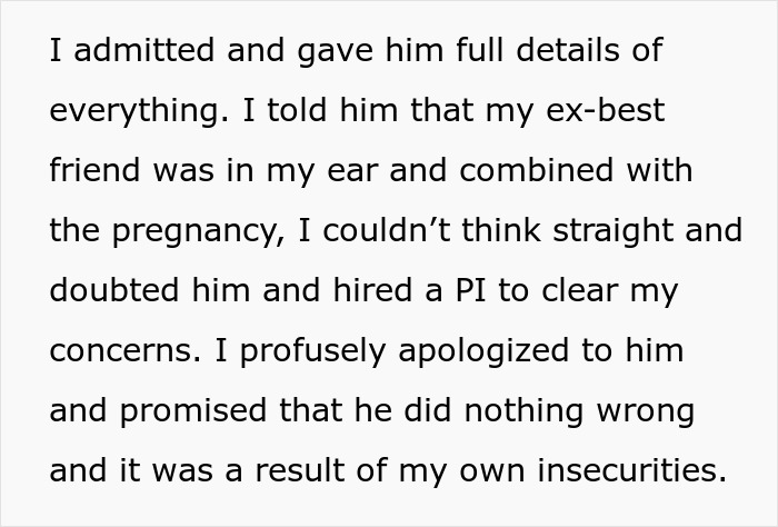 Friend Falsely Convinces Woman Her Husband Is Cheating, She Hires A PI And Lives To Regret It Friend Falsely Convinces Woman Her Husband Is Cheating, She Hires A PI And Lives To Regret It