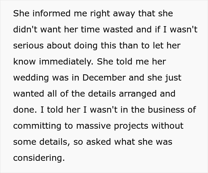 Client Drops “Take It Or Leave It” On Baker After Offering $50 For A Wedding Cake, They Leave Client Drops “Take It Or Leave It” On Baker After Offering $50 For A Wedding Cake, They Leave